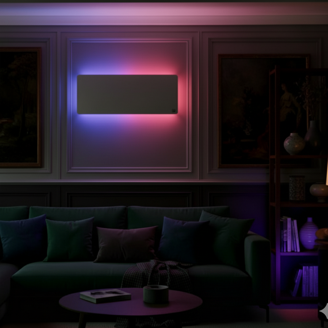 Wall Lamp RGB Smart Pro + Warm Golden Floor Lamp