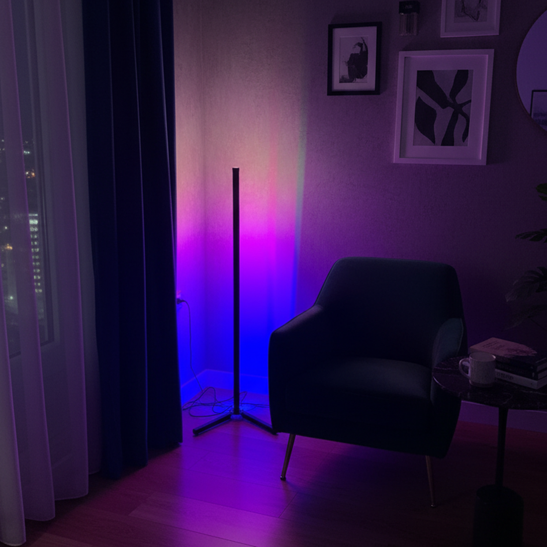 Floor Lamp Smart Pro + اباجوره التريندي الاكثر مبيعا